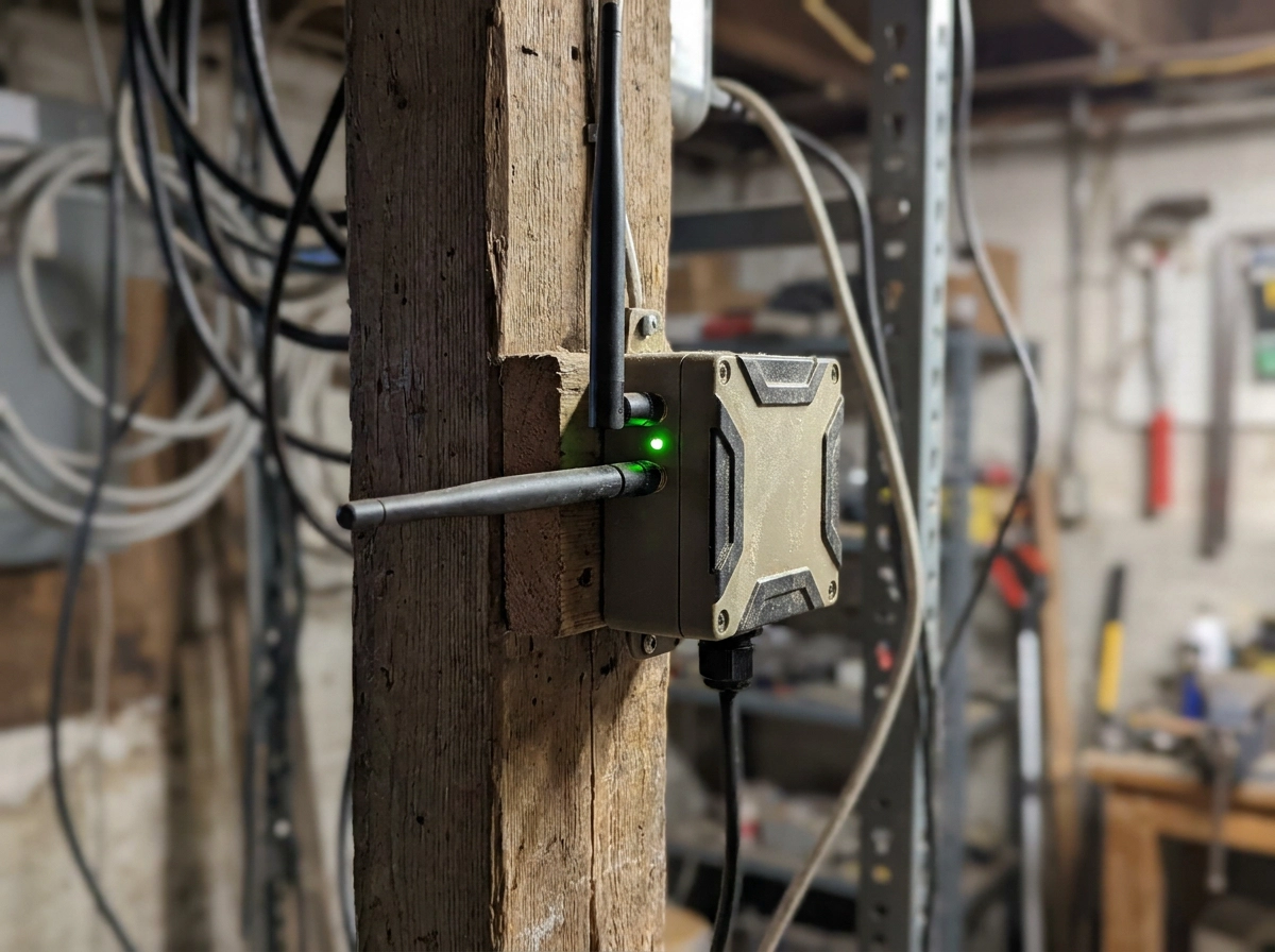 IoT-sensor för utomhus miljöövervakning